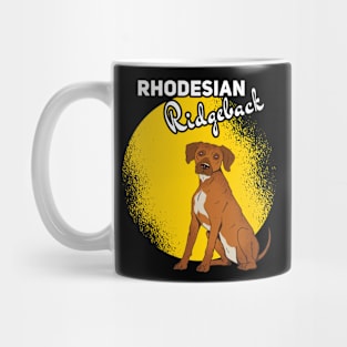 Rhodesiean Ridgeback Sun Mug